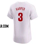 Bryce Harper Men's Philadelphia Phillies White Elite Home Jersey