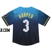 Bryce Harper Toddler Philadelphia Phillies Blue Limited 2024 City Connect Jersey