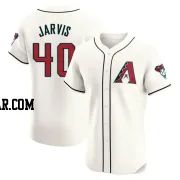 Bryce Jarvis Men's Arizona Diamondbacks Cream Elite Home Jersey