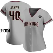 Bryce Jarvis Women's Arizona Diamondbacks Gray Authentic Road 2023 World Series Jersey