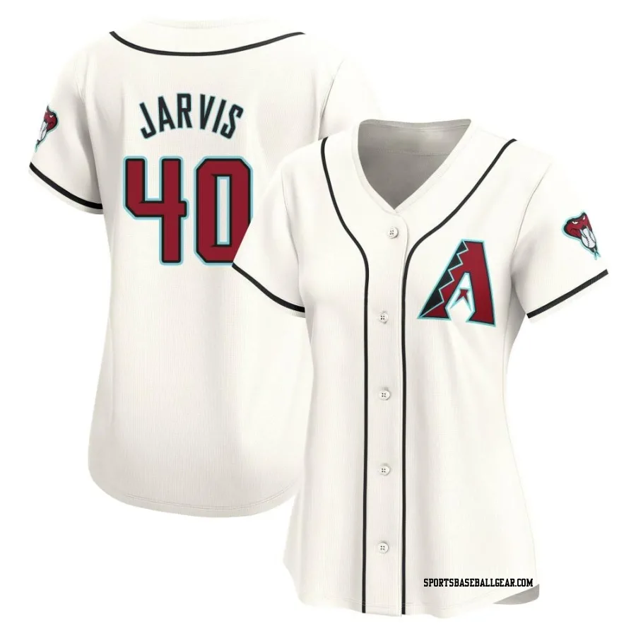 Bryce Jarvis Women's Arizona Diamondbacks White Limited Home Jersey