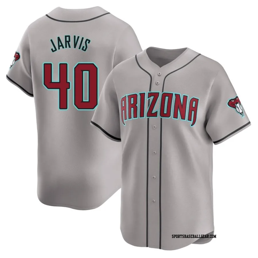 Bryce Jarvis Youth Arizona Diamondbacks Gray Limited Away Jersey