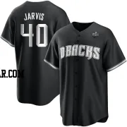 Bryce Jarvis Youth Arizona Diamondbacks White Replica Black 2023 World Series Jersey