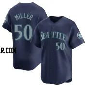 Bryce Miller Men's Seattle Mariners Navy Limited Road Jersey