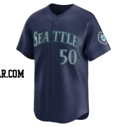 Bryce Miller Men's Seattle Mariners Navy Limited Road Jersey