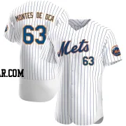 Bryce Montes de Oca Men's New York Mets White Authentic Home Jersey