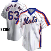 Bryce Montes de Oca Youth New York Mets White Replica Home Cooperstown Collection Jersey