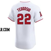 Bryce Teodosio Men's Los Angeles Angels White Elite Home Jersey