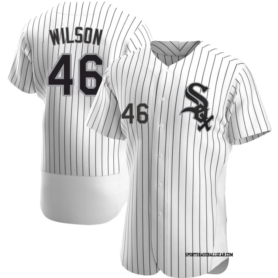 Bryse Wilson Men's Chicago White Sox White Authentic Home Jersey