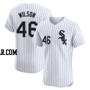 Bryse Wilson Men's Chicago White Sox White Elite Home Jersey