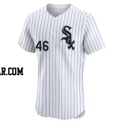 Bryse Wilson Men's Chicago White Sox White Elite Home Jersey