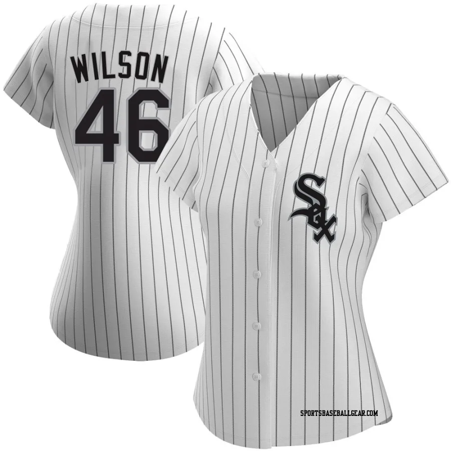 Bryse Wilson Women's Chicago White Sox White Authentic Home Jersey