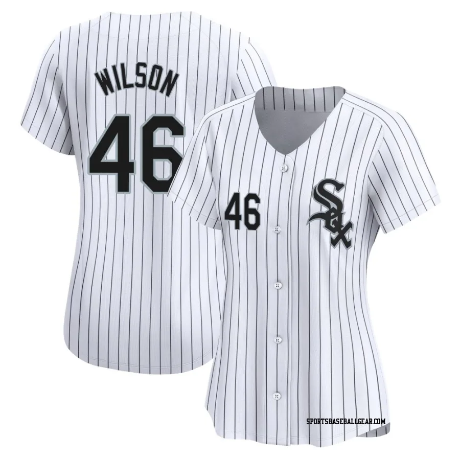 Bryse Wilson Women's Chicago White Sox White Limited Home Jersey