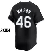 Bryse Wilson Youth Chicago White Sox Black Limited Alternate Jersey