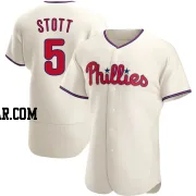 Bryson Stott Men's Philadelphia Phillies Cream Authentic Alternate Jersey