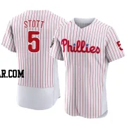 Bryson Stott Men's Philadelphia Phillies White Authentic 2022 World Series Home Jersey