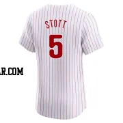 Bryson Stott Men's Philadelphia Phillies White Elite Home Jersey