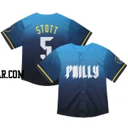 Bryson Stott Toddler Philadelphia Phillies Blue Limited 2024 City Connect Jersey