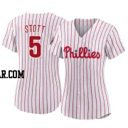 Bryson Stott Women's Philadelphia Phillies White Authentic 2022 World Series Home Jersey