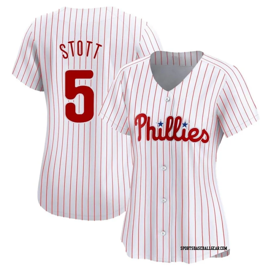 Bryson Stott Women's Philadelphia Phillies White Limited Home Jersey