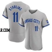 Bubba Starling Men's Kansas City Royals Gray Authentic 2022 Road Jersey