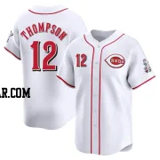 Bubba Thompson Men's Cincinnati Reds White Limited Home Jersey