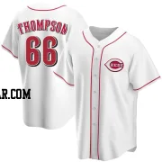 Bubba Thompson Men's Cincinnati Reds White Replica Home Jersey