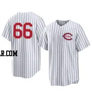 Bubba Thompson Youth Cincinnati Reds White Replica 2022 Field Of Dreams Jersey