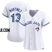 Buck Martinez Women's Toronto Blue Jays White Limited Home Jersey