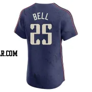 Buddy Bell Men's Cleveland Guardians Navy Elite 2024 City Connect Jersey