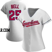 Buddy Bell Women's Cleveland Guardians White Authentic Home Jersey