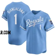 Buddy Biancalana Men's Kansas City Royals Light Blue Limited Alternate Jersey