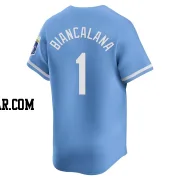 Buddy Biancalana Men's Kansas City Royals Light Blue Limited Alternate Jersey