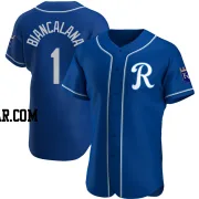 Buddy Biancalana Men's Kansas City Royals Royal Authentic Alternate Jersey