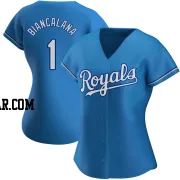 Buddy Biancalana Women's Kansas City Royals Light Blue Authentic Alternate Jersey