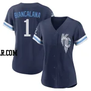 Buddy Biancalana Women's Kansas City Royals Navy Authentic 2022 City Connect Jersey