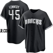 Buddy Kennedy Men's Arizona Diamondbacks Black/White Replica Jersey