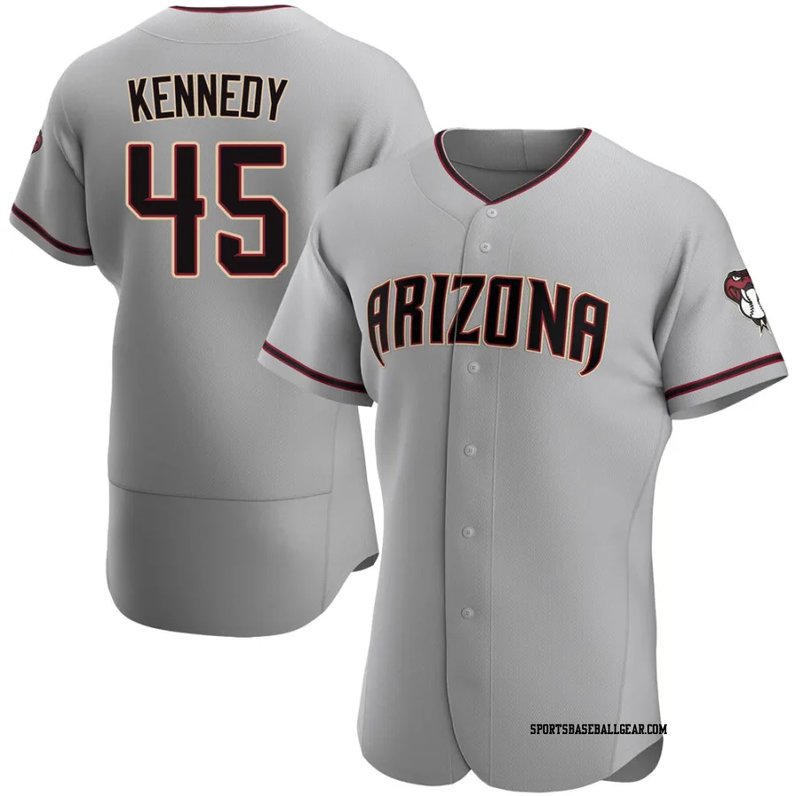 Buddy Kennedy Men's Arizona Diamondbacks Gray Authentic Road Jersey