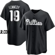 Buddy Kennedy Men's Philadelphia Phillies Black/White Replica Jersey