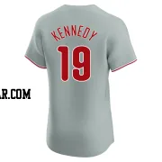 Buddy Kennedy Men's Philadelphia Phillies Gray Elite Road Jersey