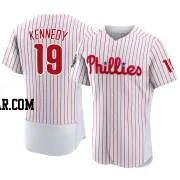 Buddy Kennedy Men's Philadelphia Phillies White Authentic 2022 World Series Home Jersey