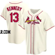 Buddy Kennedy Men's St. Louis Cardinals Cream Replica Alternate Jersey