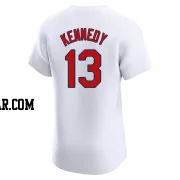 Buddy Kennedy Men's St. Louis Cardinals White Elite Home Jersey