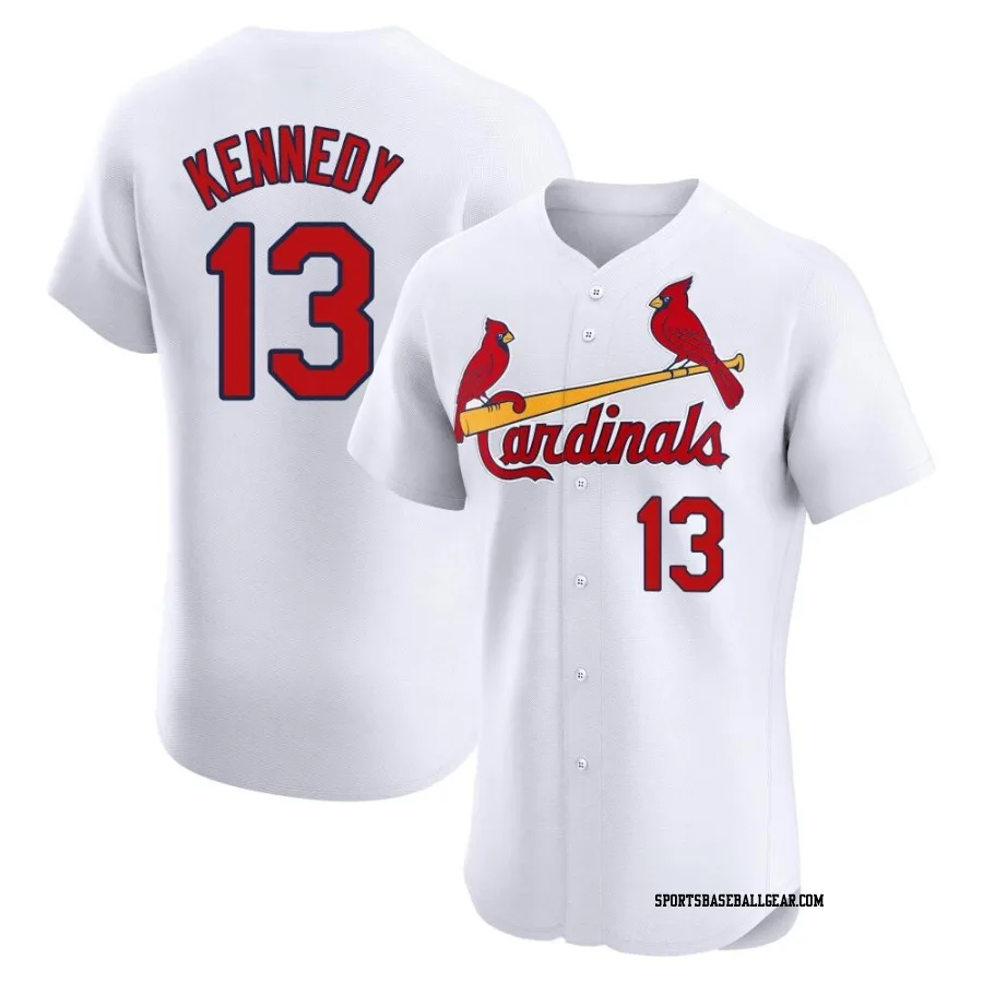 Buddy Kennedy Men's St. Louis Cardinals White Elite Home Jersey