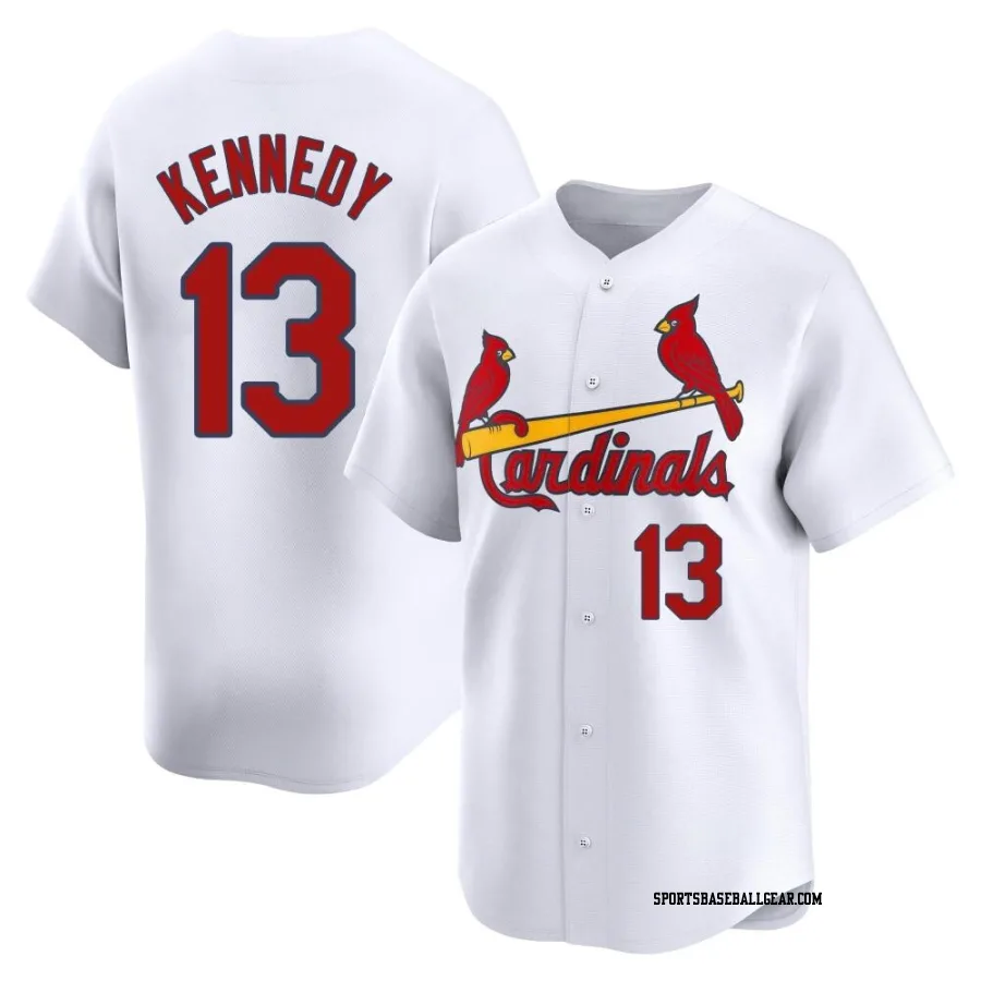 Buddy Kennedy Men's St. Louis Cardinals White Limited Home Jersey