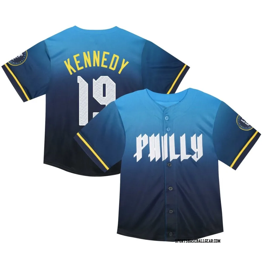 Buddy Kennedy Toddler Philadelphia Phillies Blue Limited 2024 City Connect Jersey