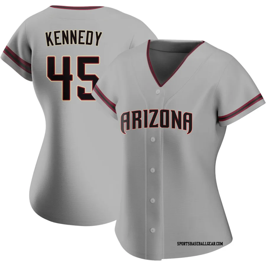 Buddy Kennedy Women's Arizona Diamondbacks Gray Authentic Road Jersey