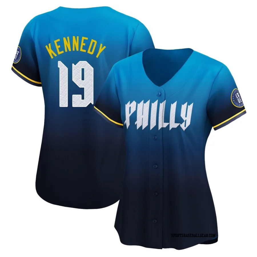 Buddy Kennedy Women's Philadelphia Phillies Blue Limited 2024 City Connect Jersey