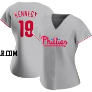 Buddy Kennedy Women's Philadelphia Phillies Gray Authentic Road Jersey