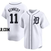 Buddy Kennedy Youth Detroit Tigers White Limited Home Jersey